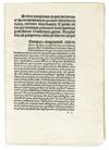 GORRIS, GUILLERMUS. Scotus pauperum. Circa 1487